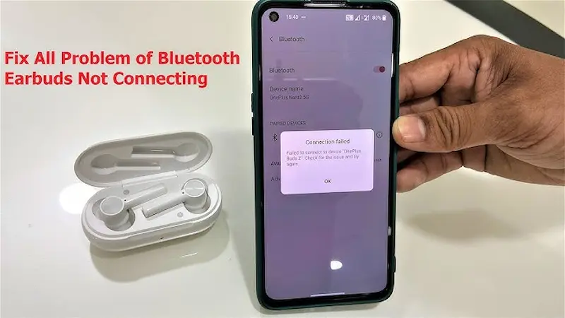 bluetooth or headphones not connecting
